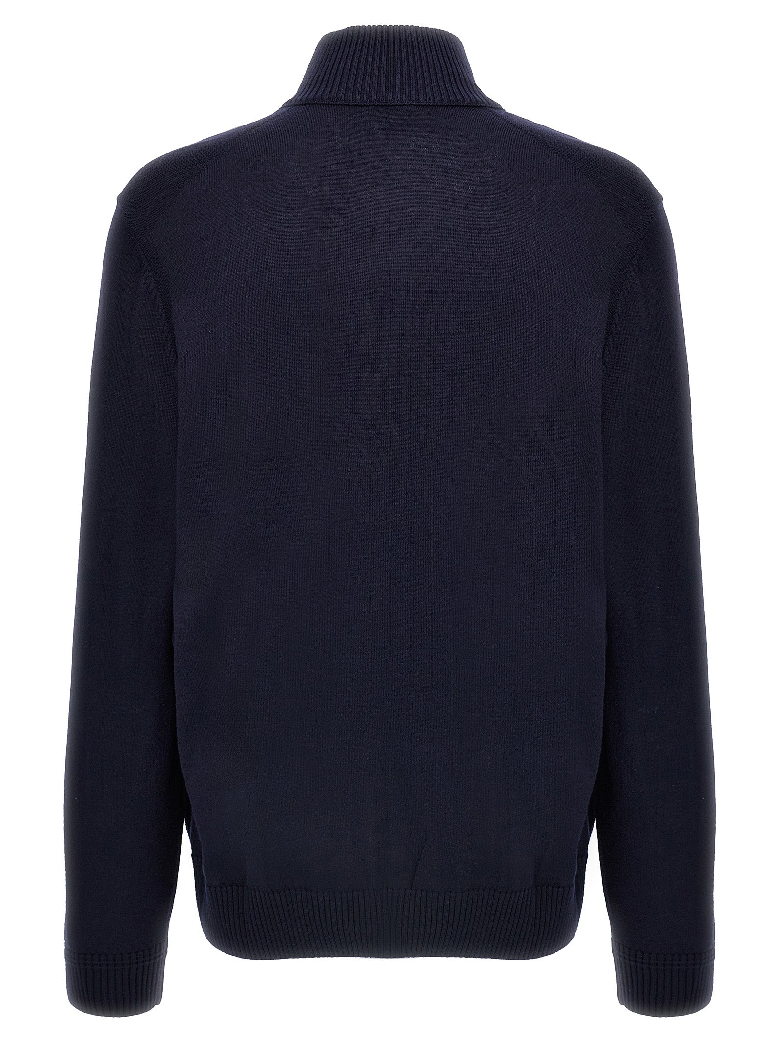 Hugo Boss Blauer Wollcardigan