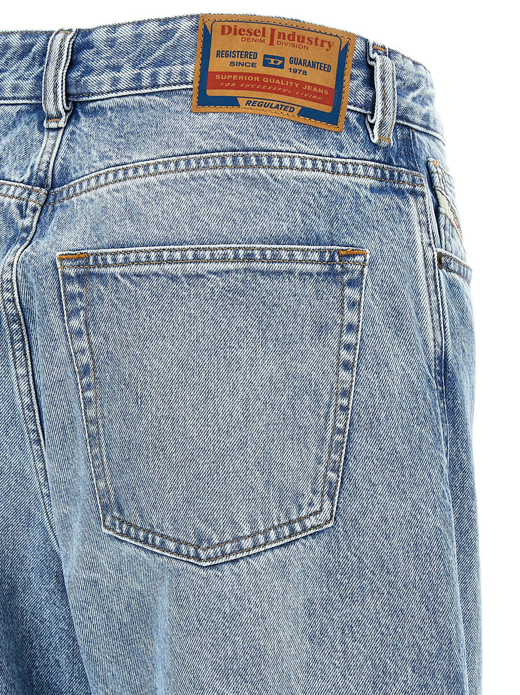 Diesel Blaue Baumwolljeans Denim