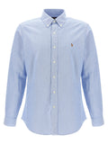 Polo Ralph Lauren Blaue Baumwollbluse