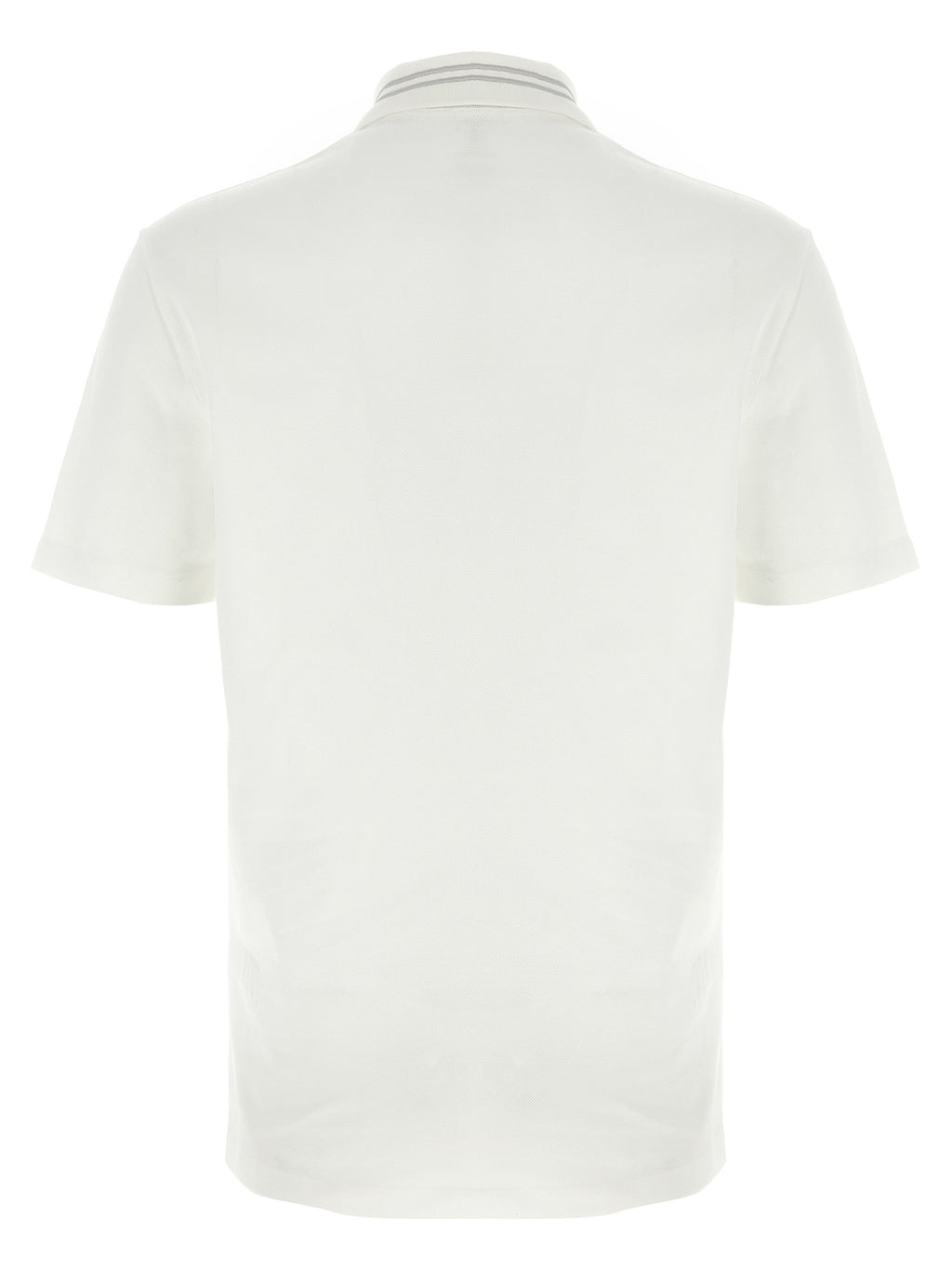 Versace Weißes Poloshirt aus Baumwolle