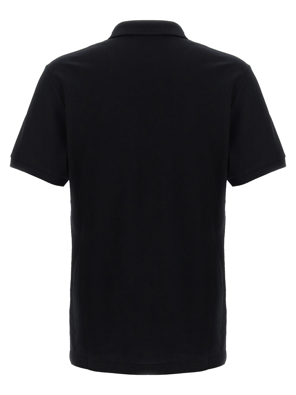 Moschino Schwarzes Baumwoll-Poloshirt