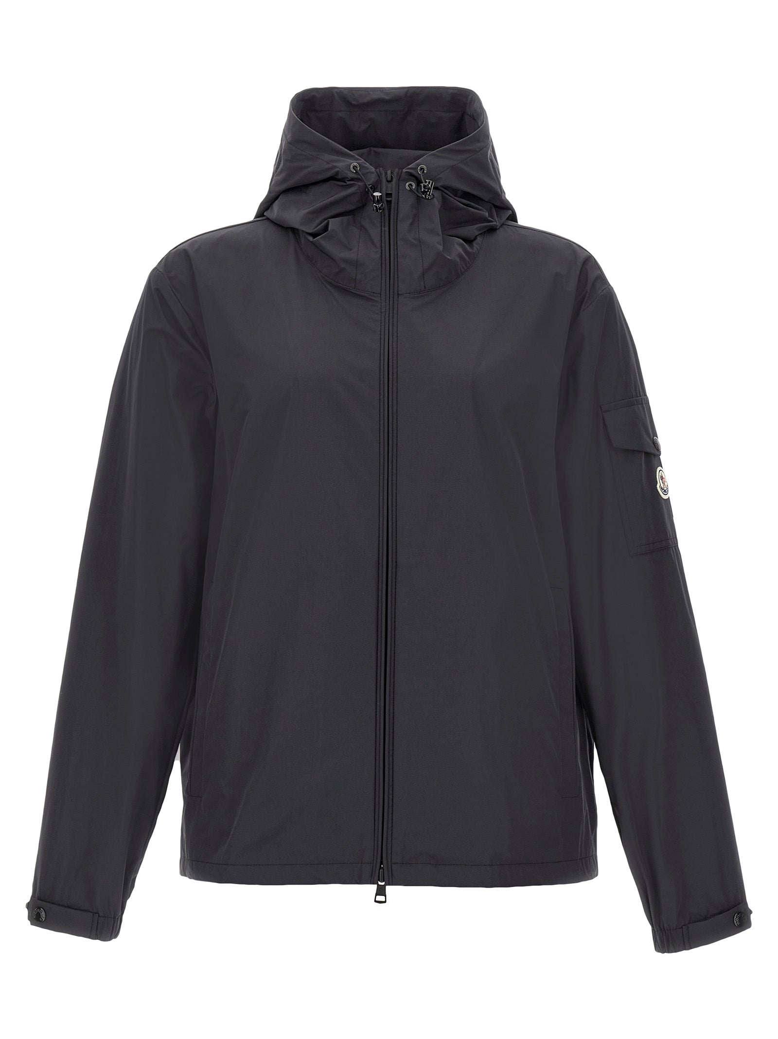 Moncler Schwarze Shell-Jacke aus Polyester