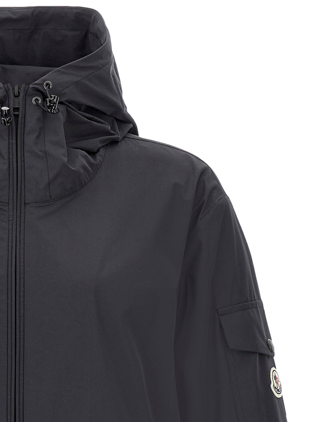 Moncler Schwarze Shell-Jacke aus Polyester