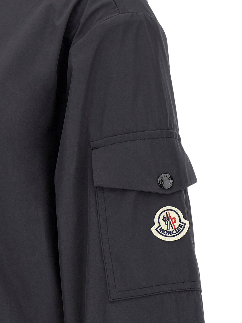 Moncler Schwarze Shell-Jacke aus Polyester