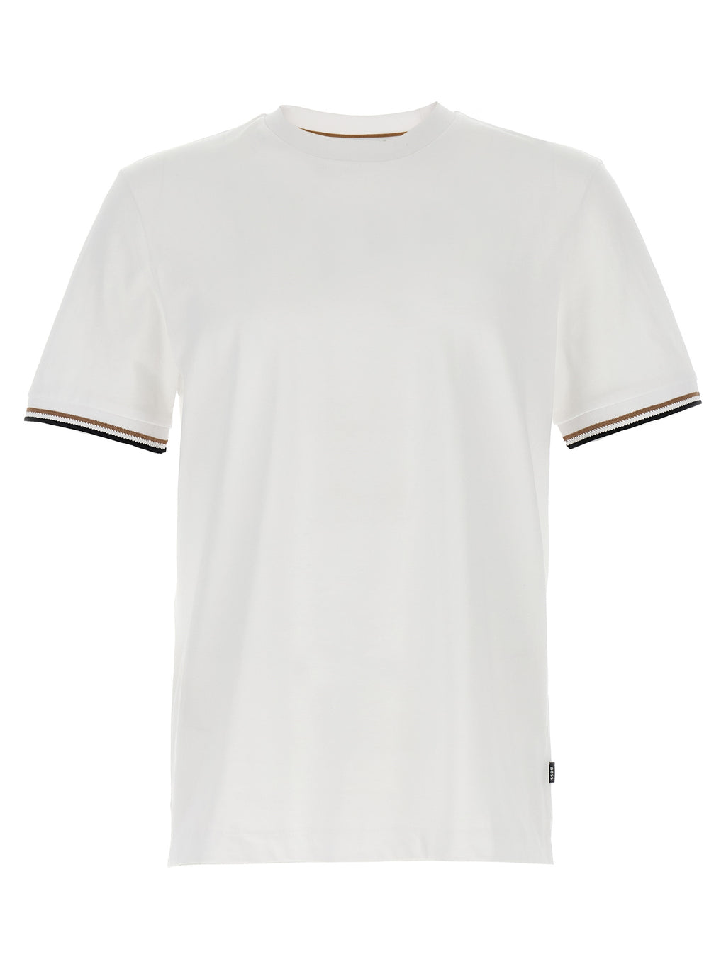 Hugo Boss Weißes Baumwoll-T-Shirt