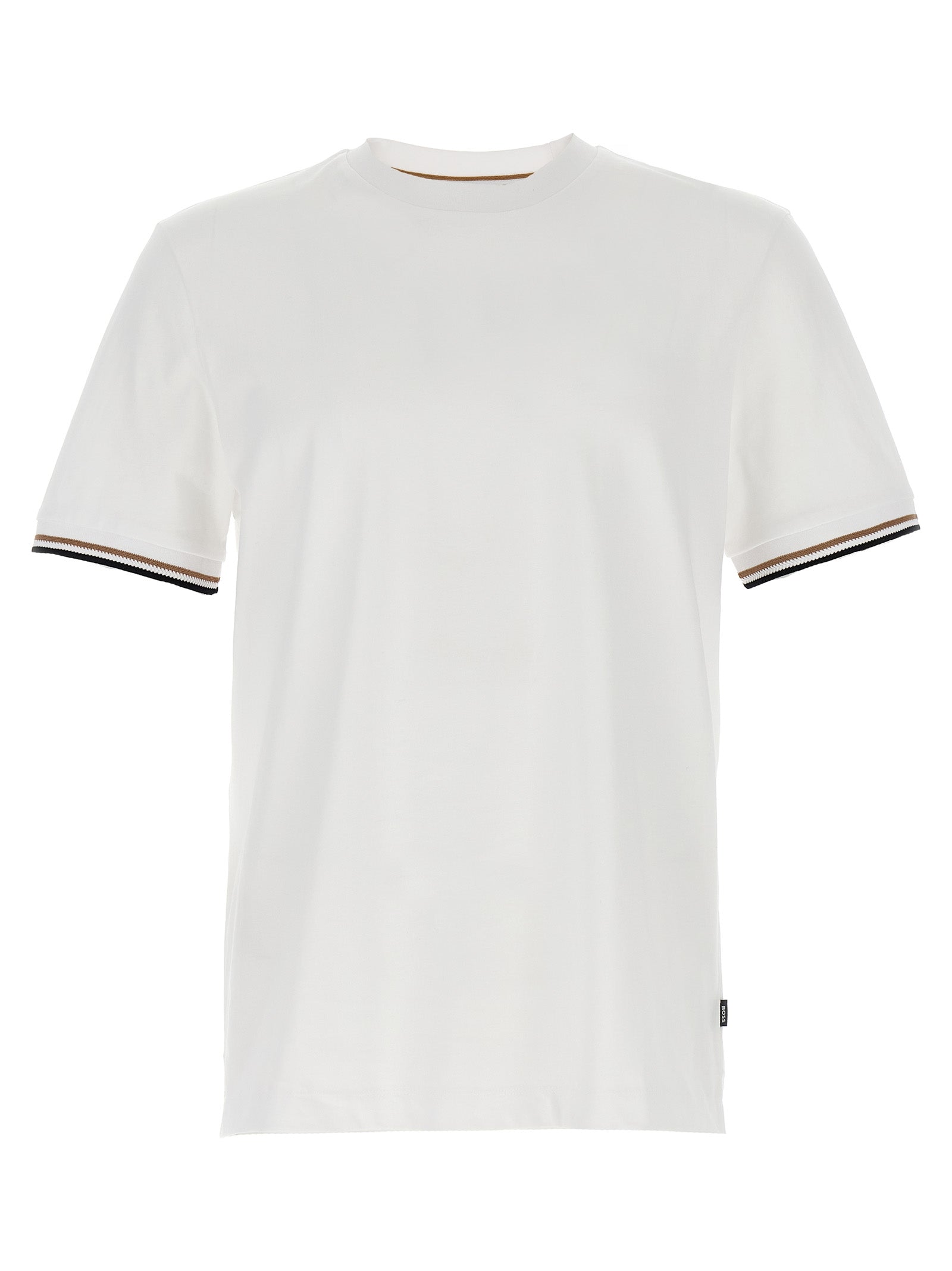 Hugo Boss Weißes Baumwoll-T-Shirt