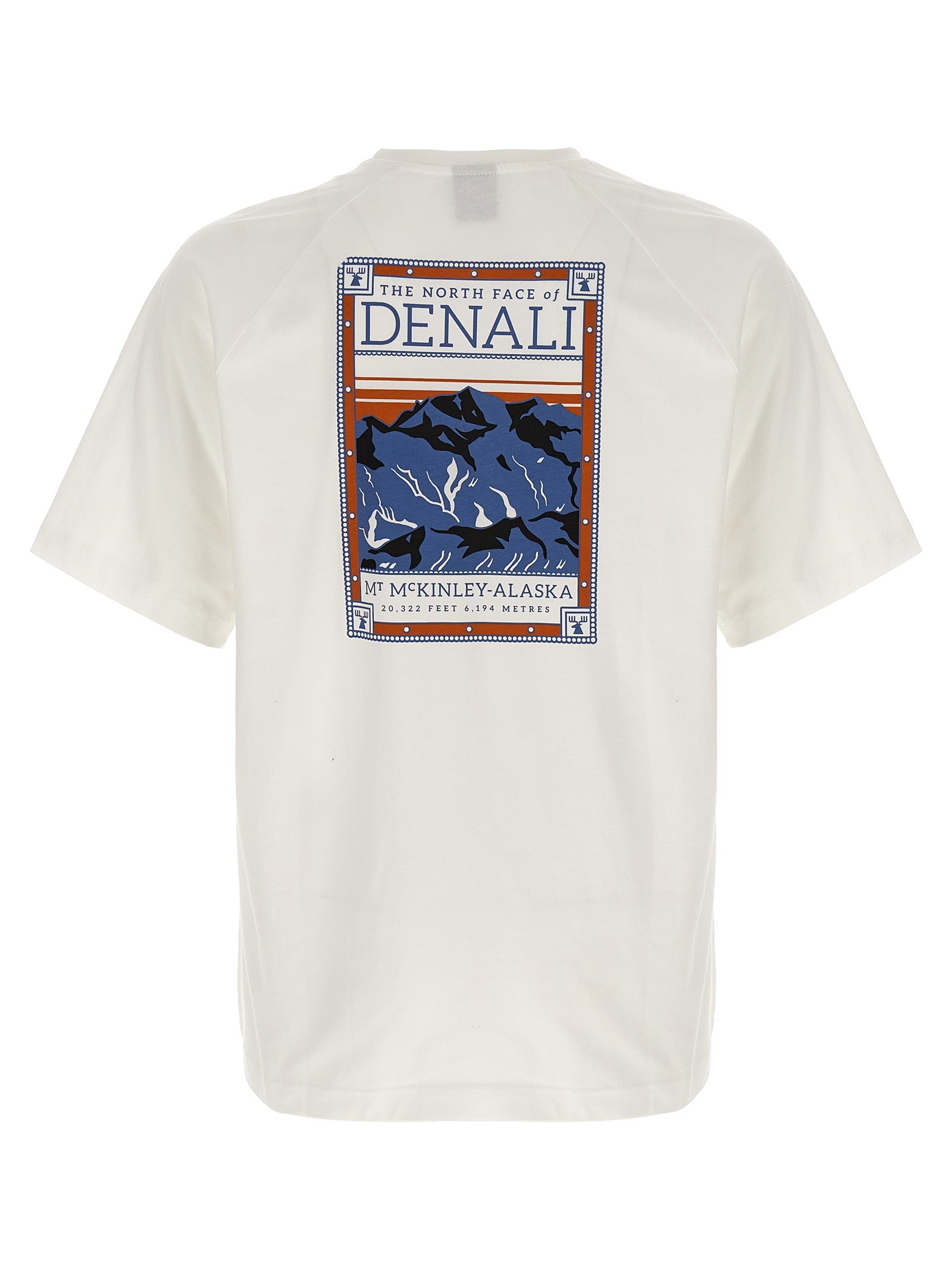 The North Face Weißes Baumwoll-T-Shirt