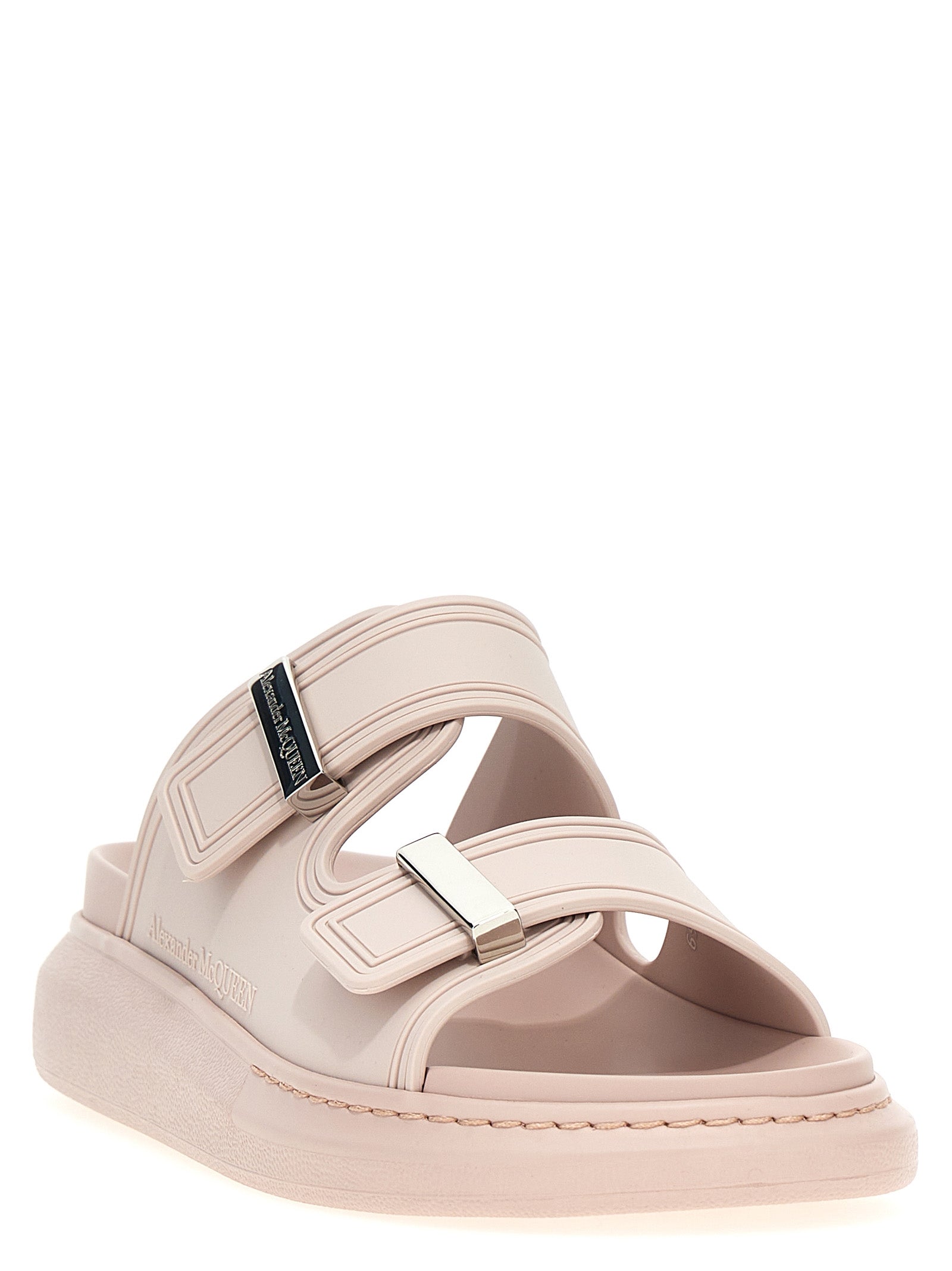 Alexander McQueen Multicolor Gummisandalen
