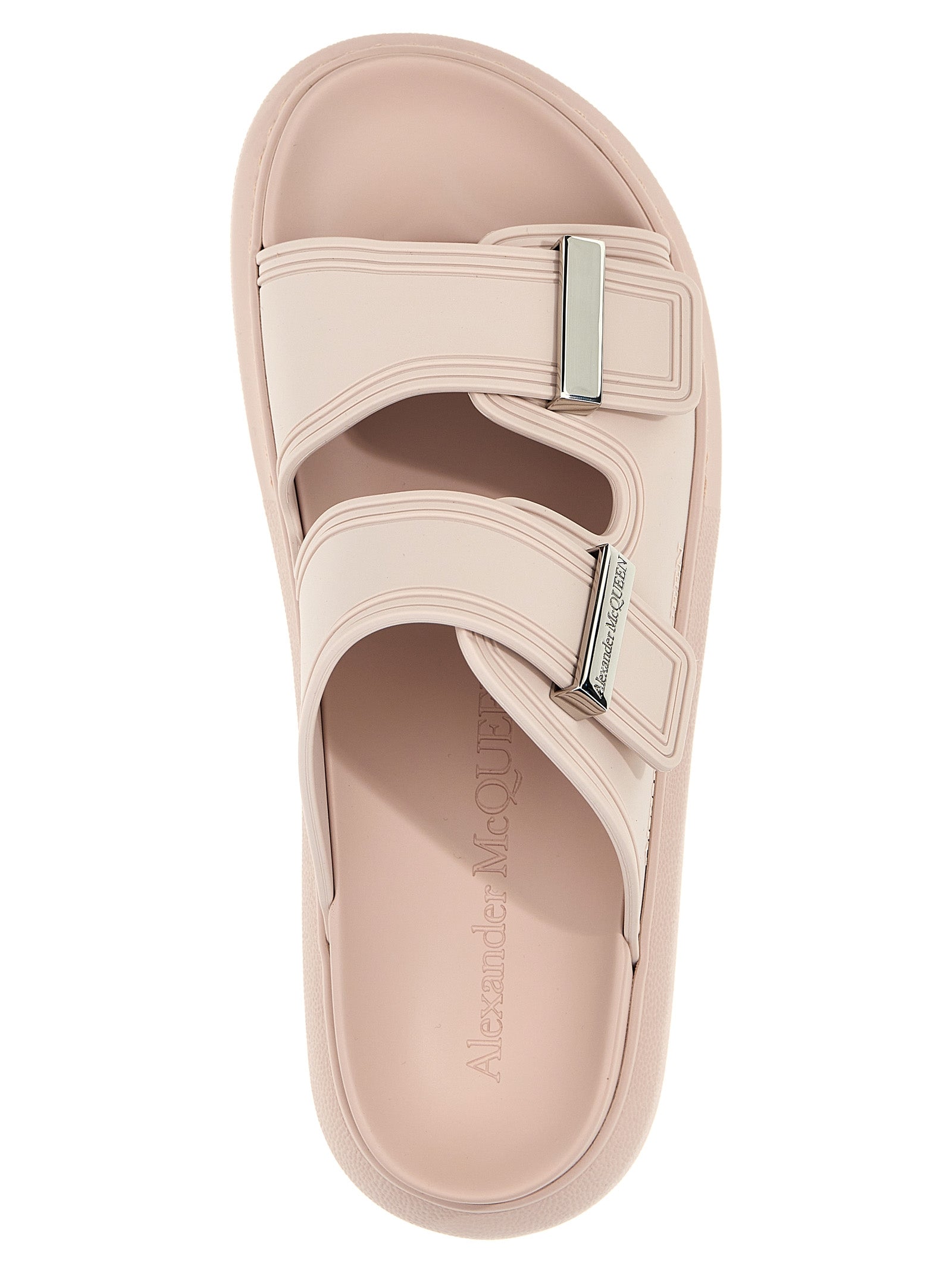 Alexander McQueen Multicolor Gummisandalen