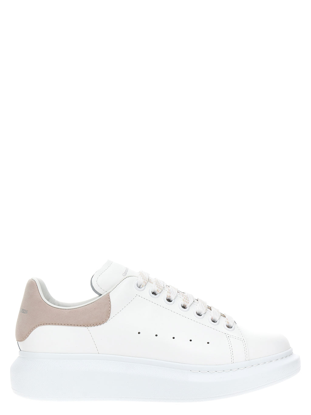 Alexander McQueen Mehrfarbige Kalbsleder-Sneaker mit niedrigem Schaft