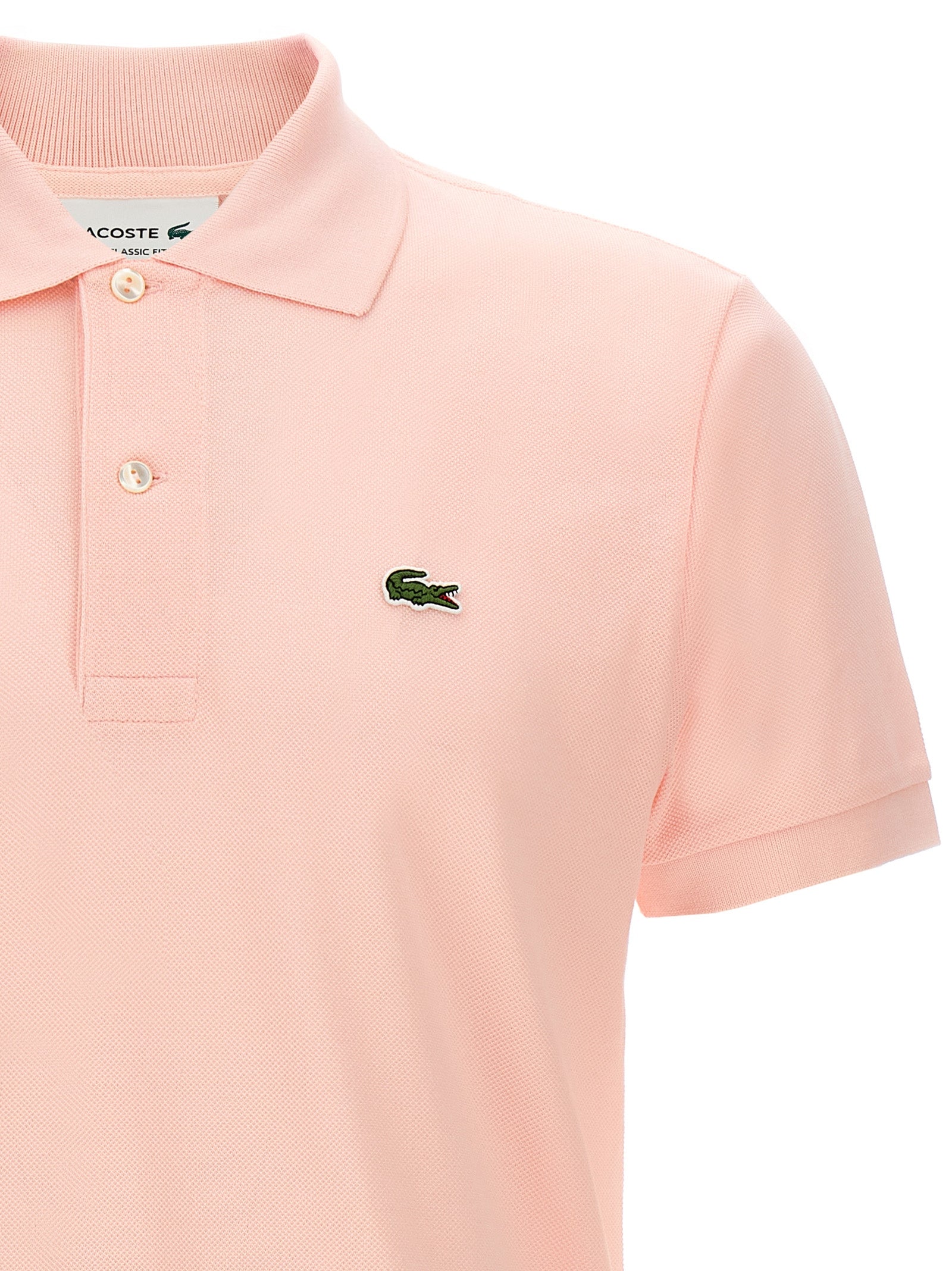 Lacoste Mehrfarbiges Polohemd aus Baumwolle