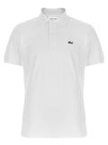 Lacoste Weißes Poloshirt aus Baumwolle