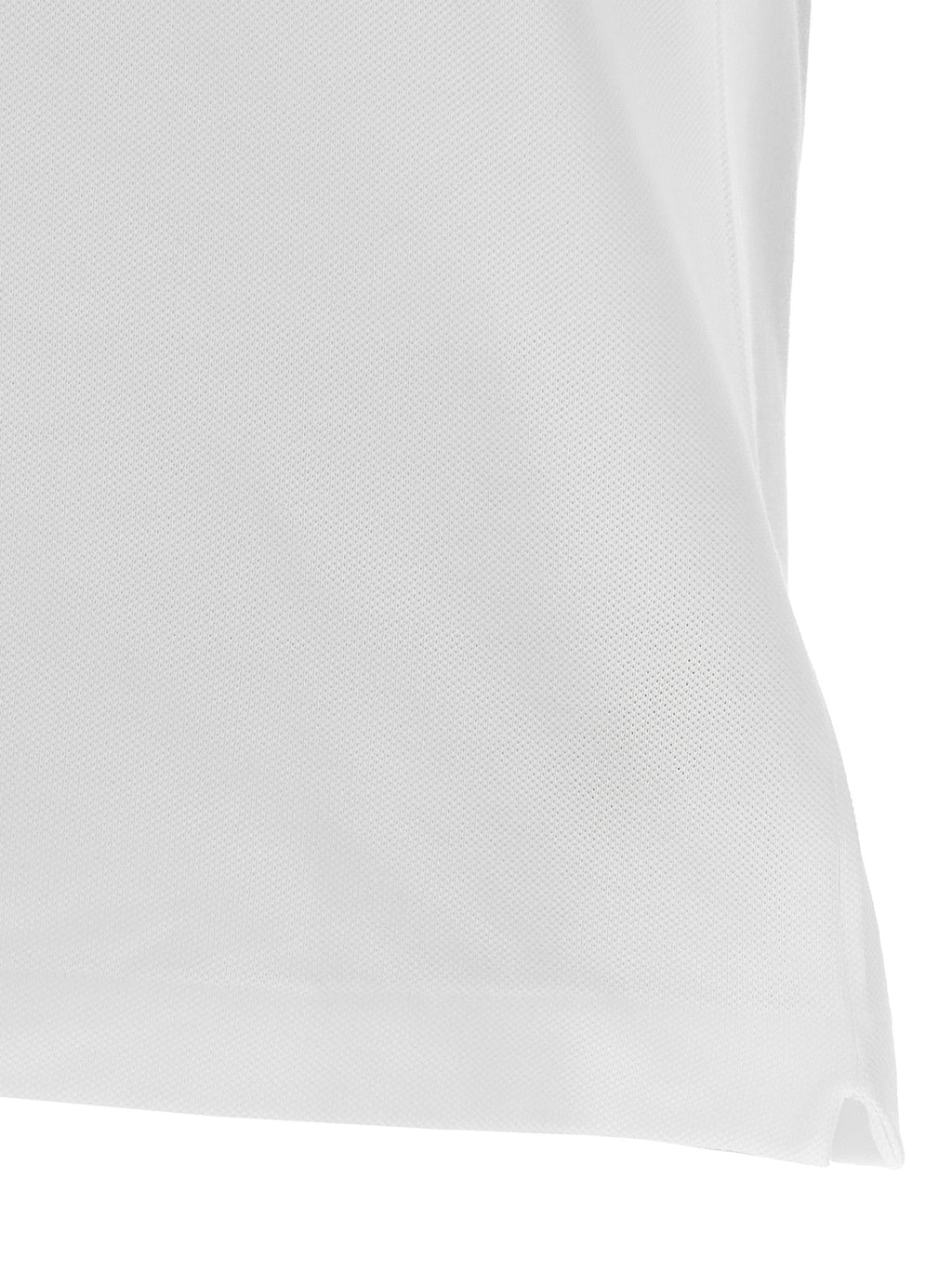 Lacoste Weißes Poloshirt aus Baumwolle