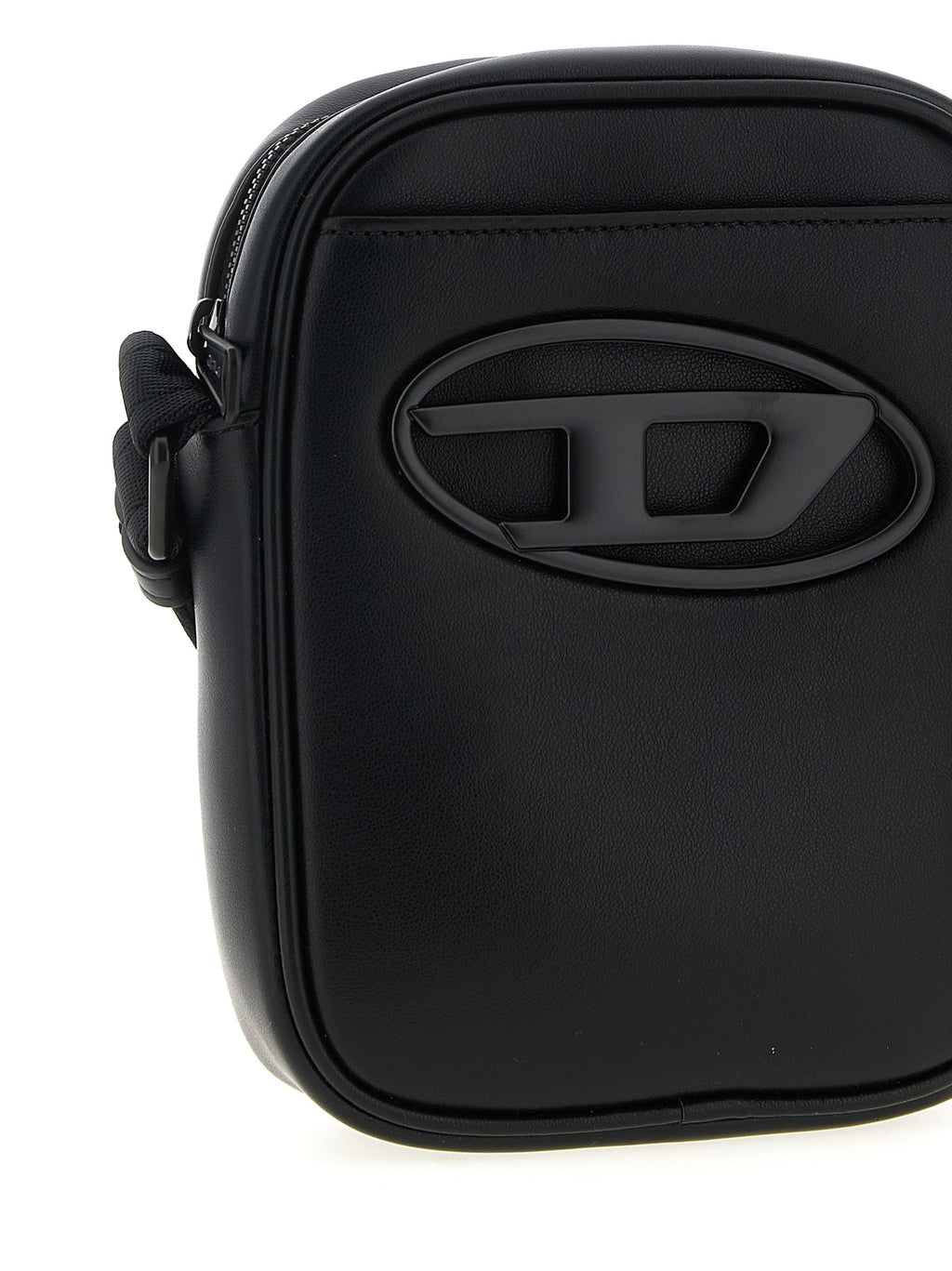 Diesel Schwarze Crossbody-Tasche aus Polyethylen