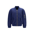 Balmain Blauer Bomber aus Polyamid