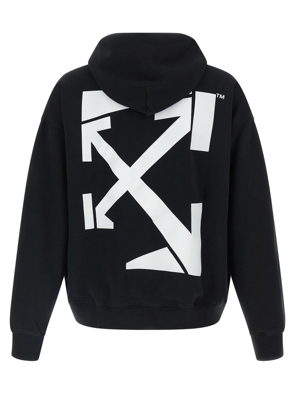 Off-White Zweifarbiger Baumwollpullover