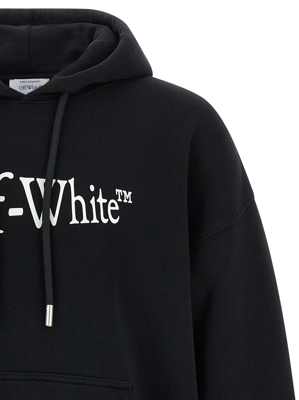 Off-White Zweifarbiger Baumwollpullover