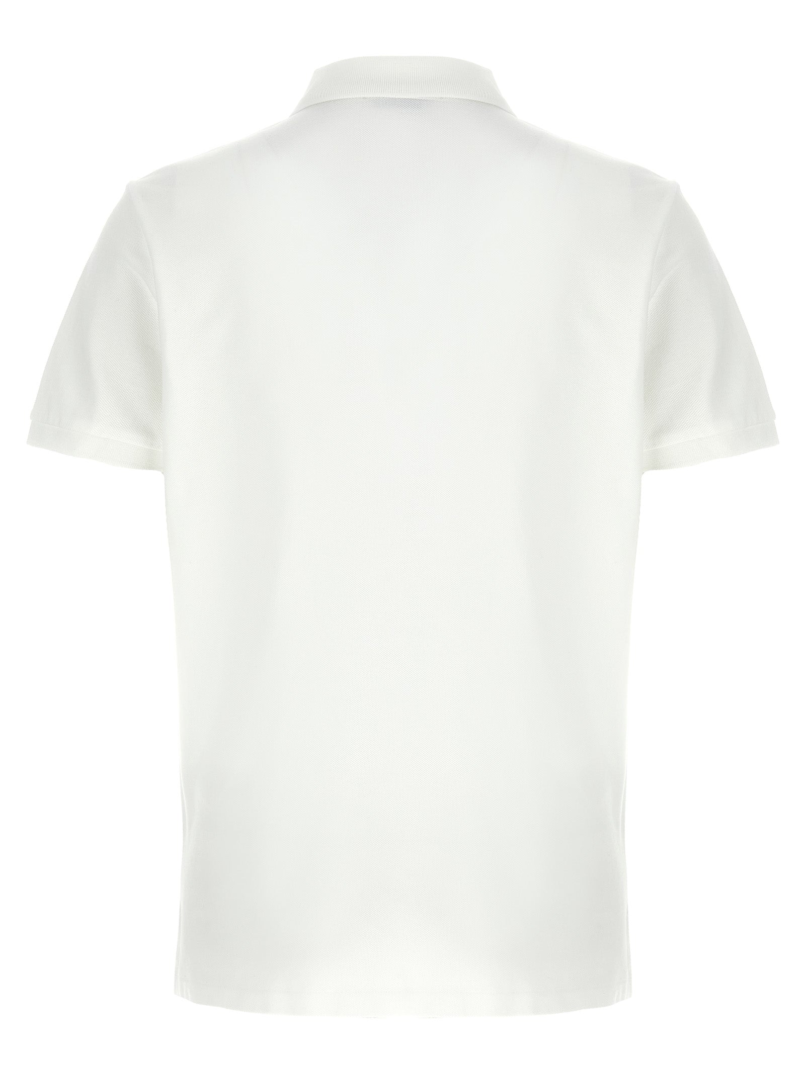 Polo Ralph Lauren Weißes Poloshirt aus Baumwolle