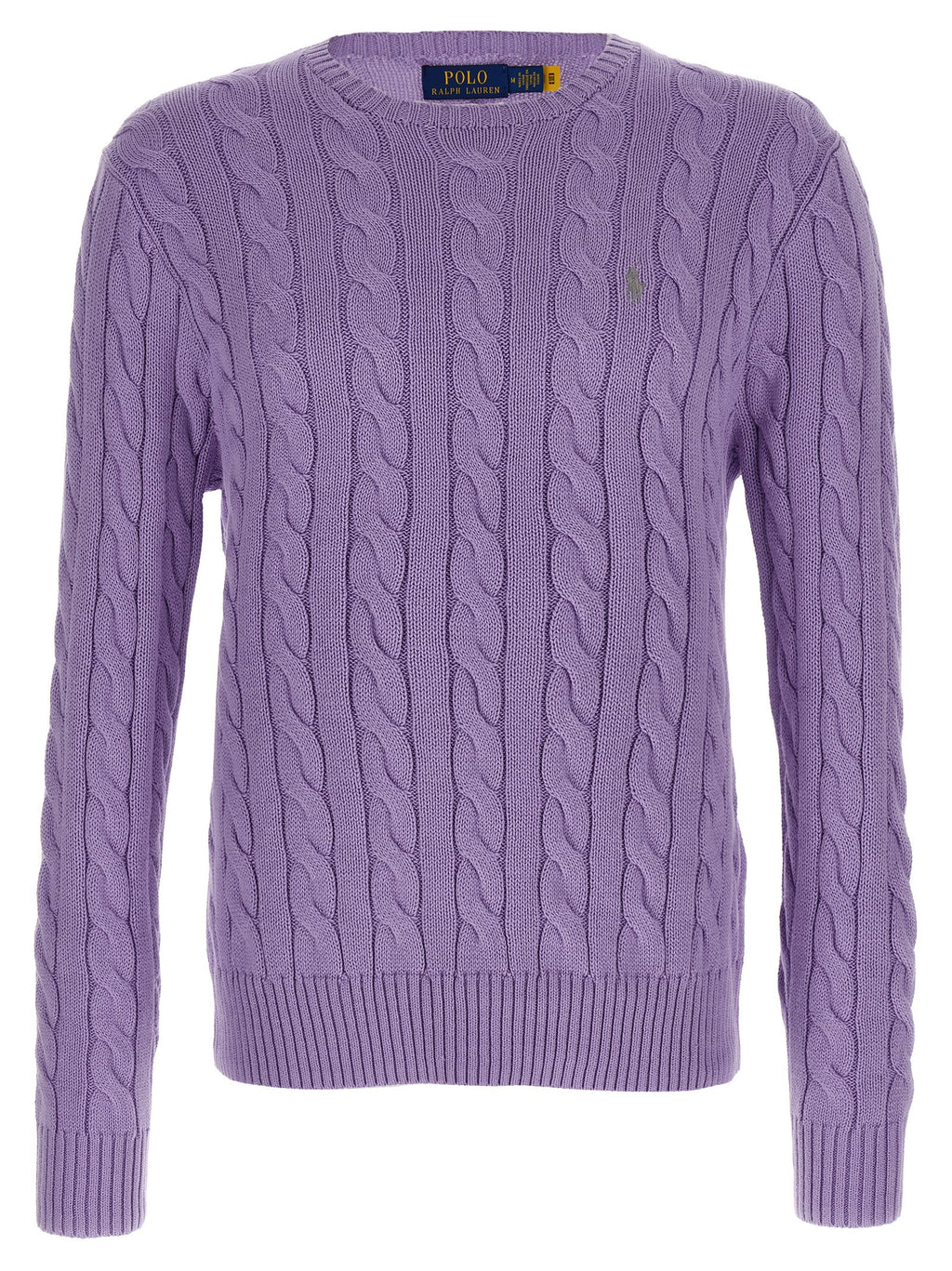 Polo Ralph Lauren Lila Baumwollstrickjacke