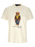 Polo Ralph Lauren Weißes Baumwoll-T-Shirt
