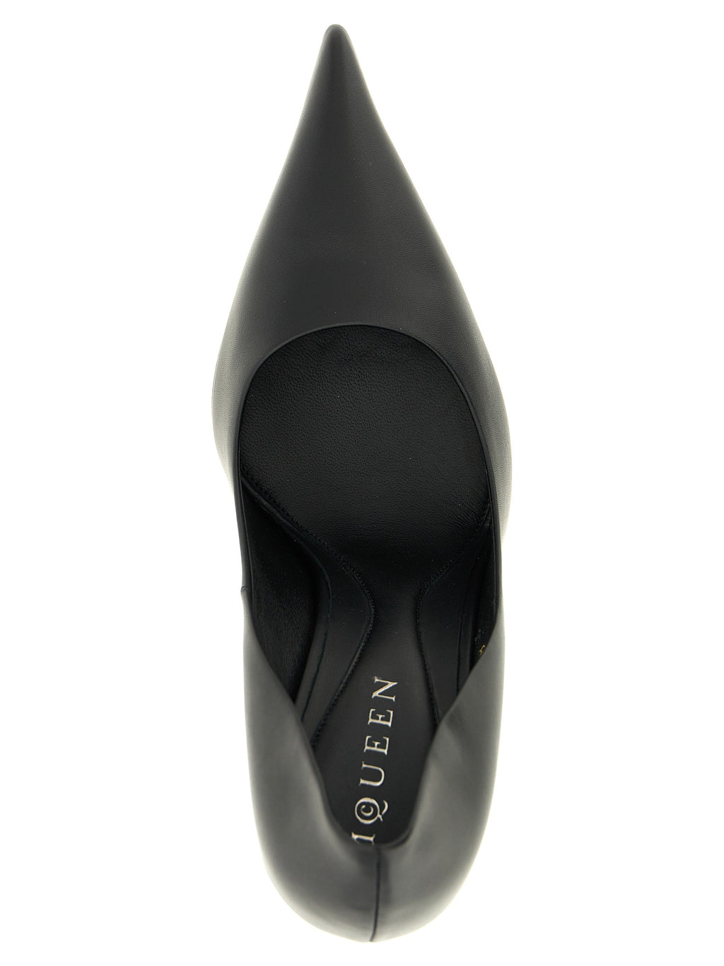 Alexander McQueen Schwarze Pumps aus Kalbsleder mit hohem Absatz