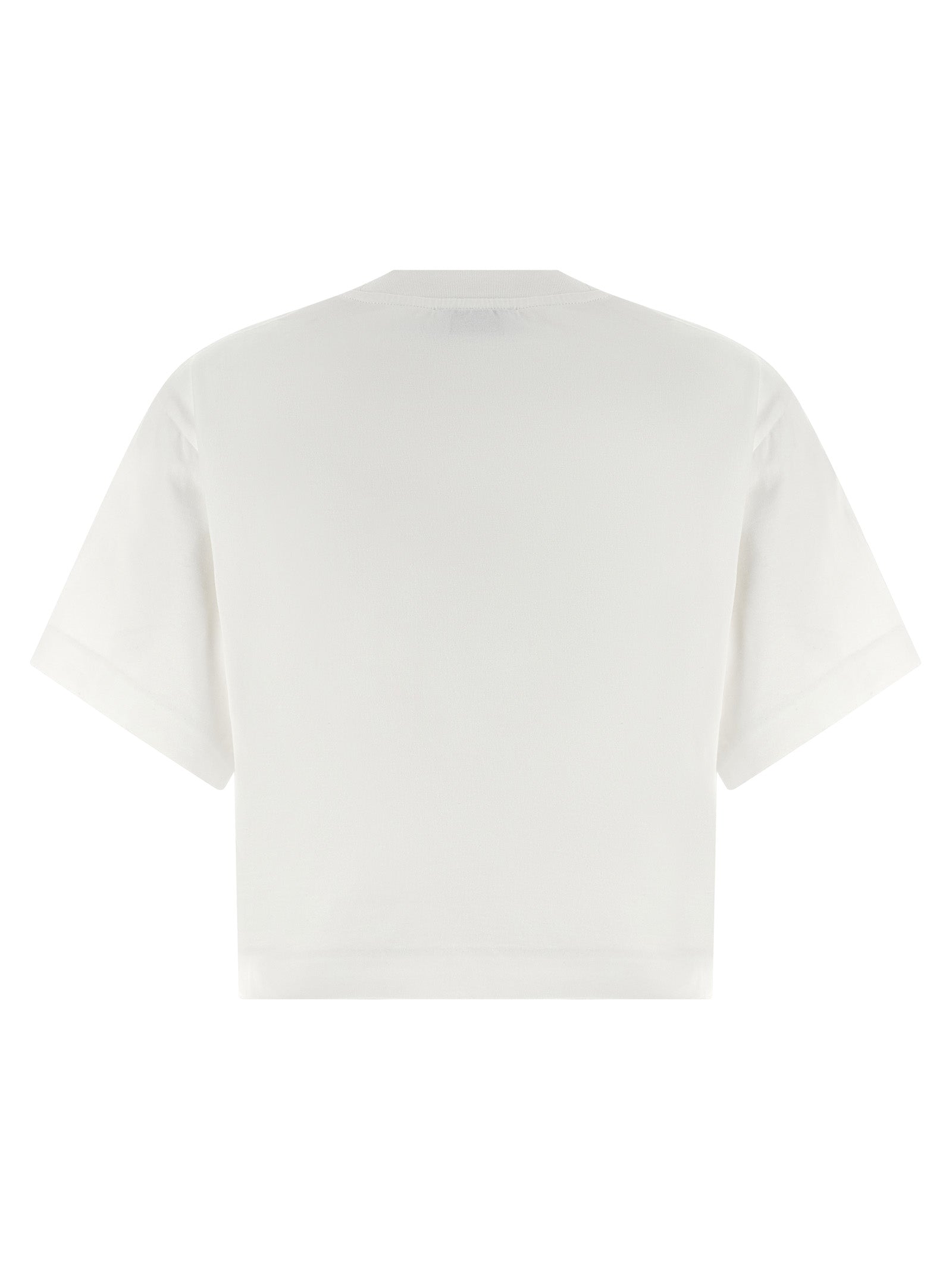 Off-White Weißes Baumwoll-T-Shirt