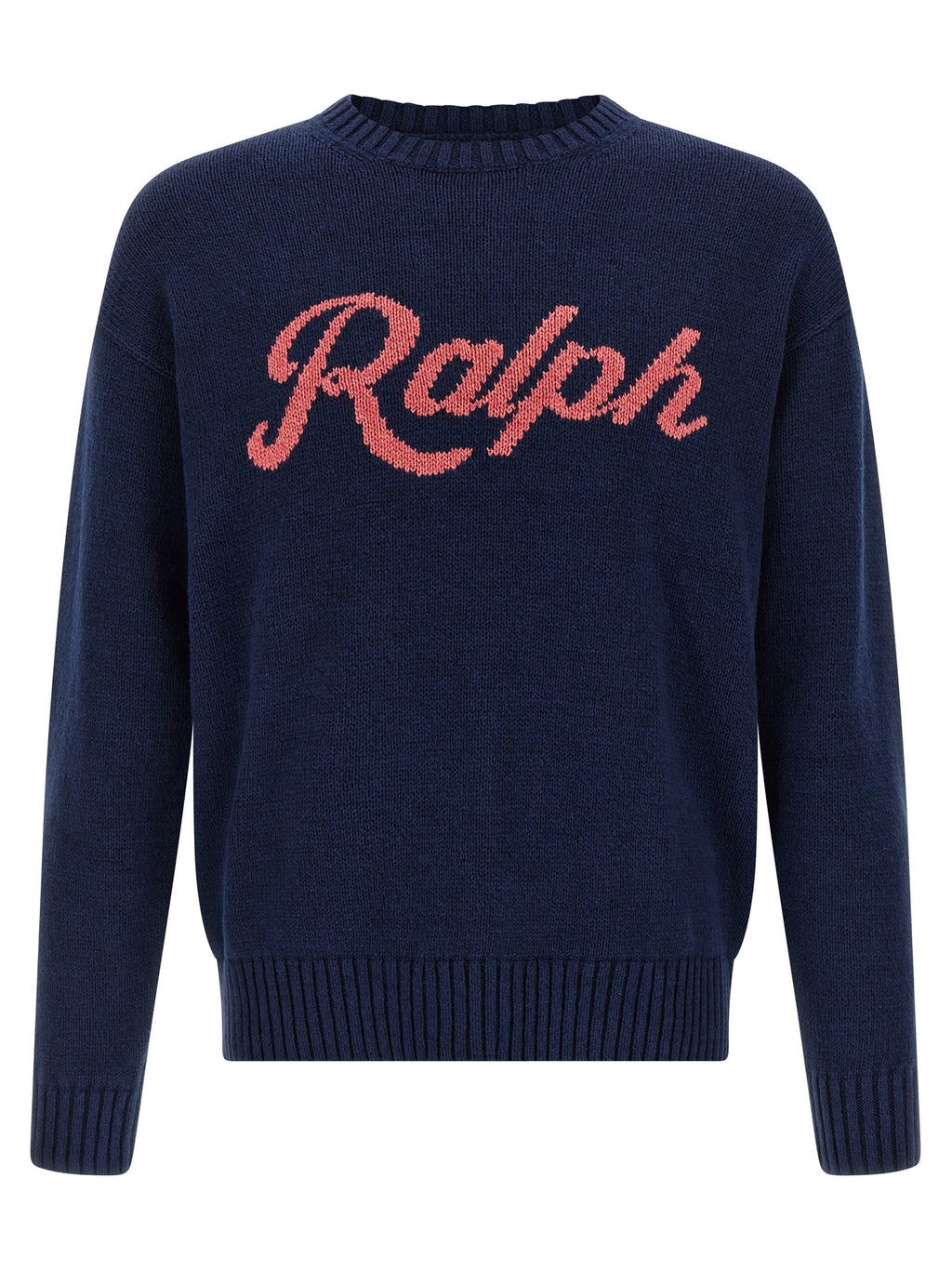 Polo Ralph Lauren Blauer Leinenstrickjacke