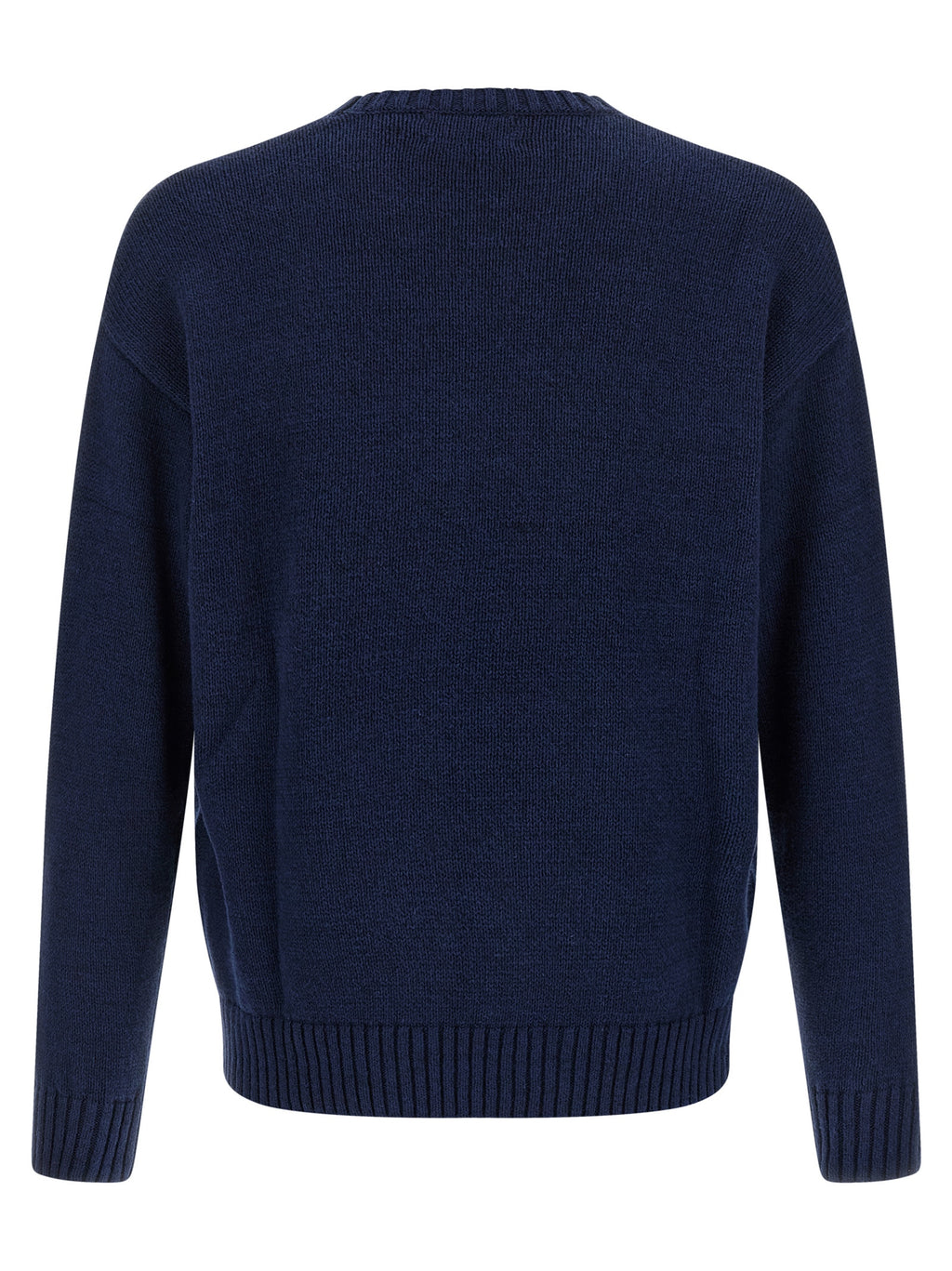 Polo Ralph Lauren Blauer Leinenstrickjacke