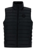 Canada Goose Schwarze ärmellose Jacke aus Polyamid
