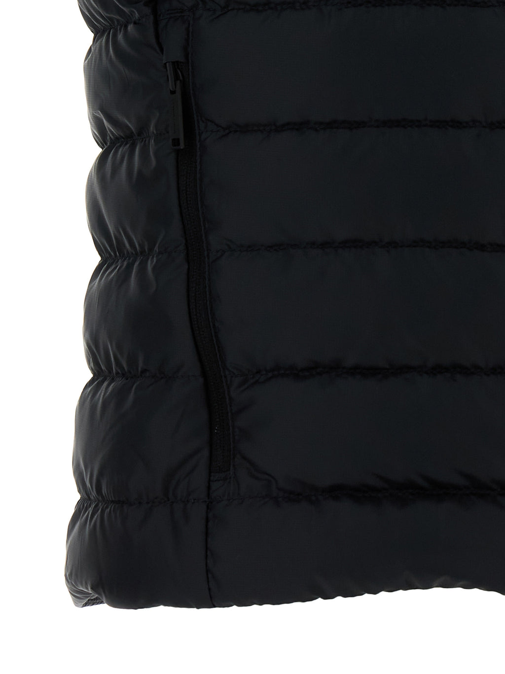 Canada Goose Schwarze ärmellose Jacke aus Polyamid