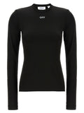 Off-White Schwarzer Cardigan aus Acetat