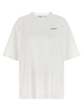 Off-White Weißes Baumwoll-T-Shirt