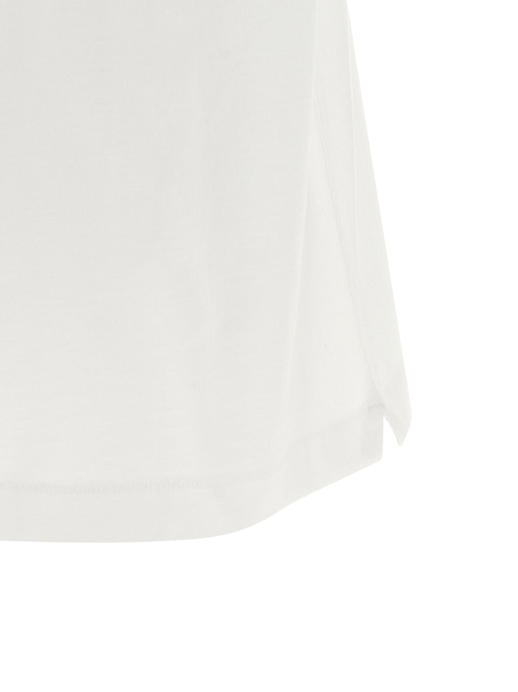 Off-White Weißes Baumwoll-T-Shirt