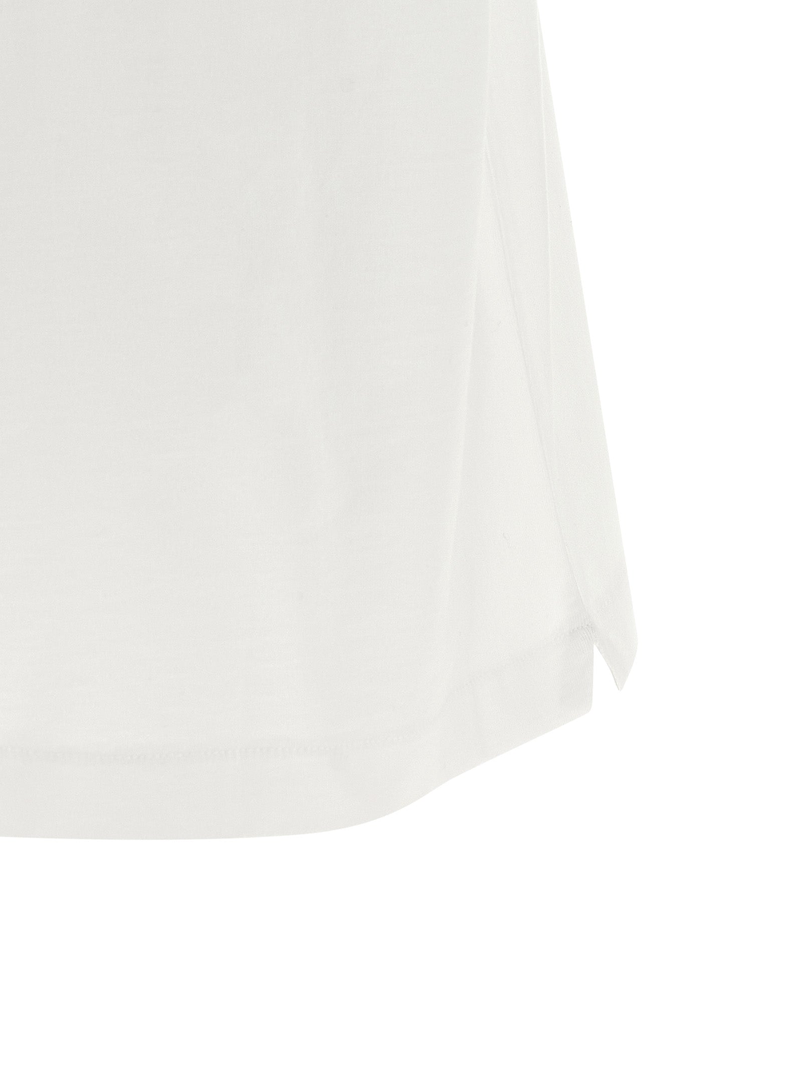 Off-White Weißes Baumwoll-T-Shirt