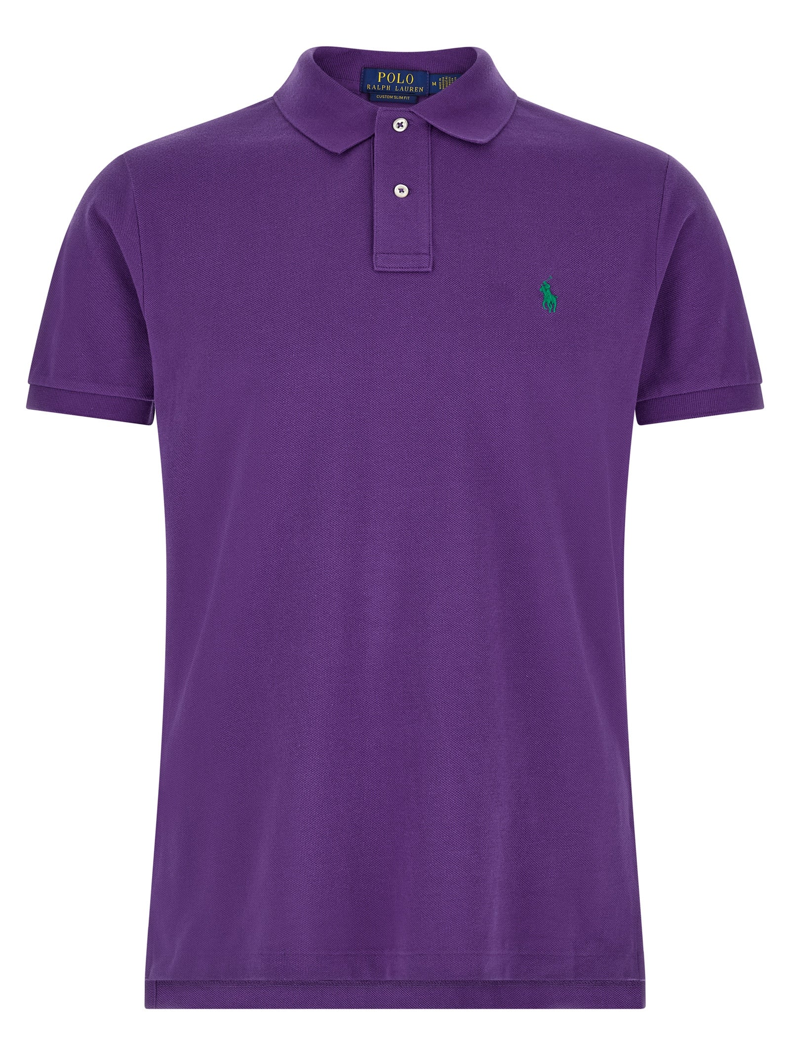 Polo Ralph Lauren Lila Baumwoll-Poloshirt