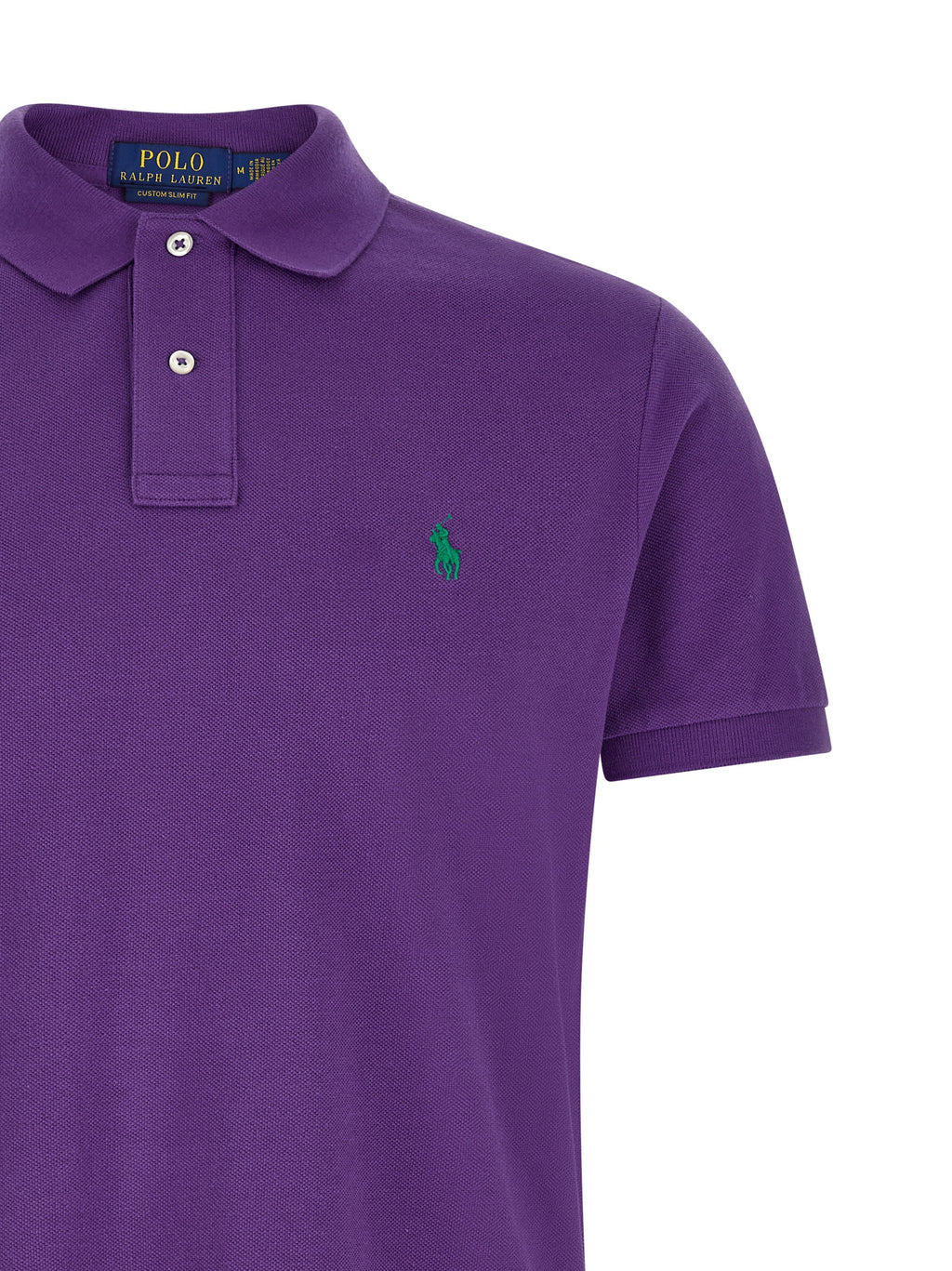 Polo Ralph Lauren Lila Baumwoll-Poloshirt