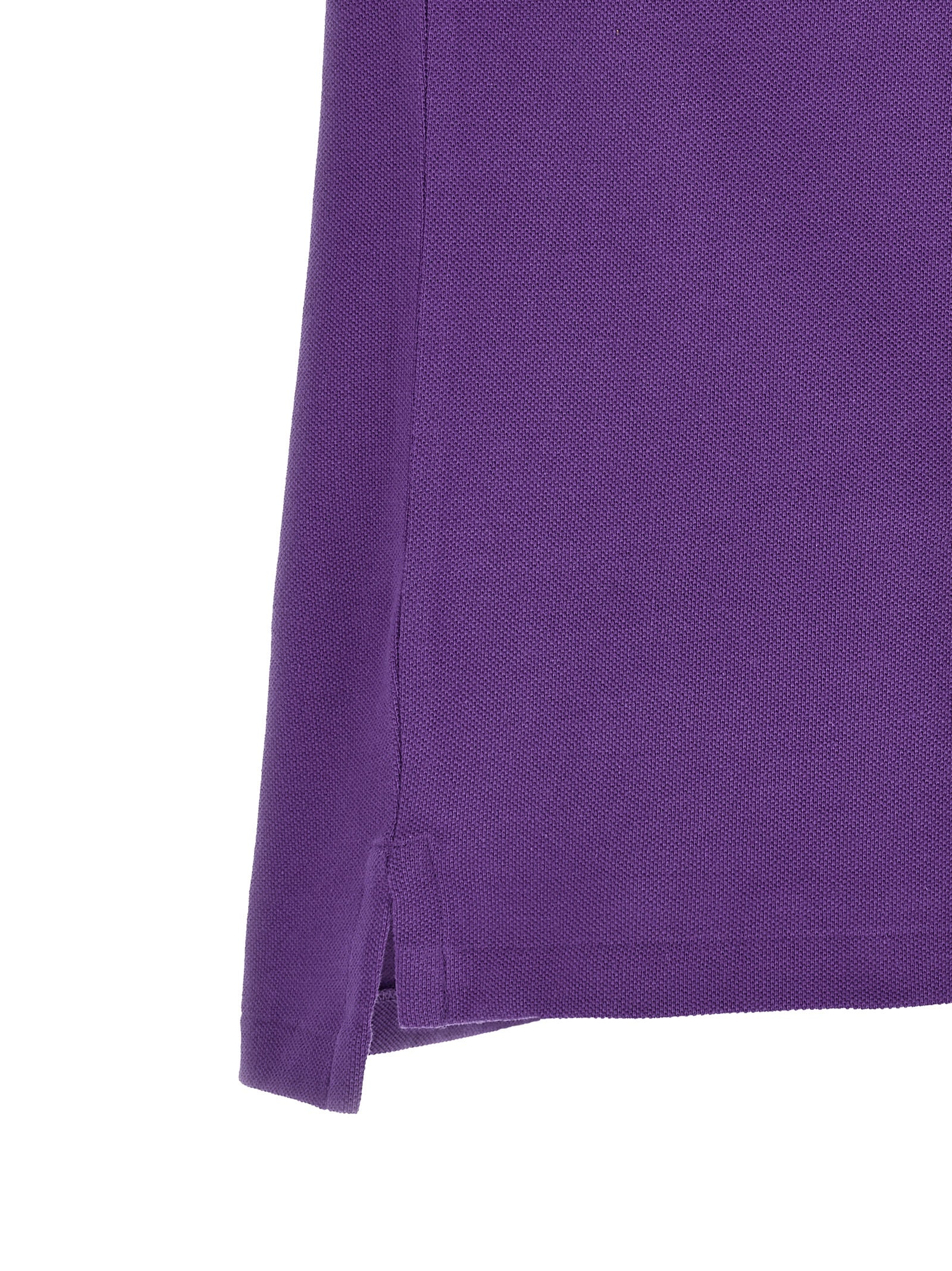 Polo Ralph Lauren Lila Baumwoll-Poloshirt