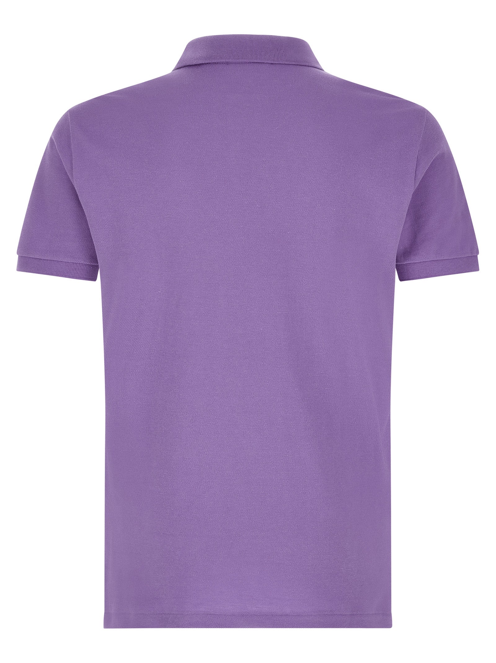 Polo Ralph Lauren Lila Baumwoll-Poloshirt