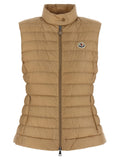 Moncler Beige Polyamid Ärmellose Jacke