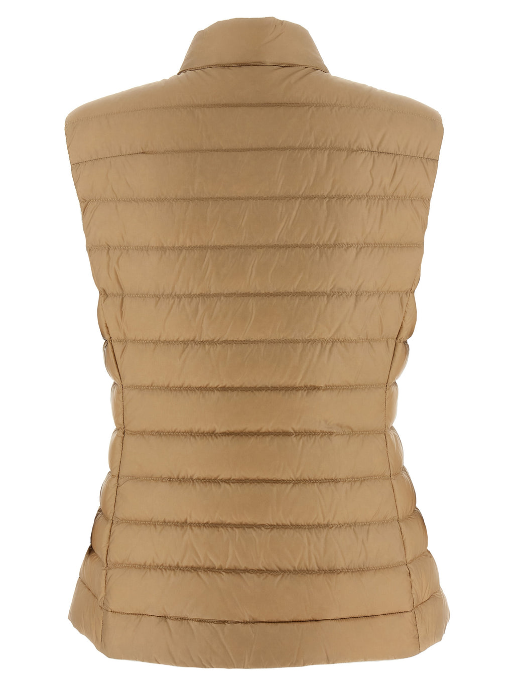 Moncler Beige Polyamid Ärmellose Jacke
