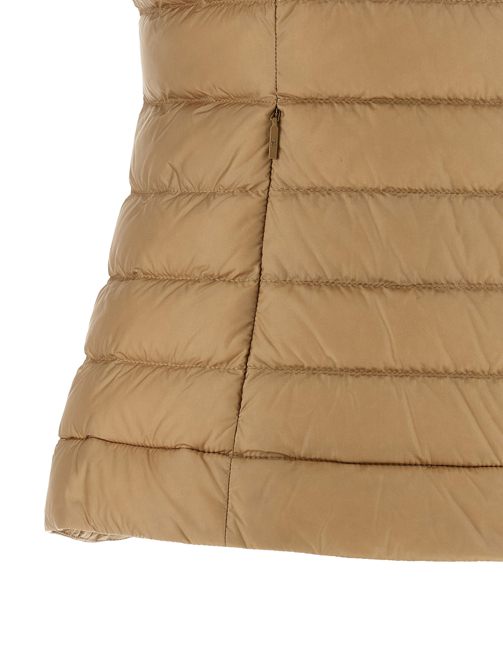 Moncler Beige Polyamid Ärmellose Jacke