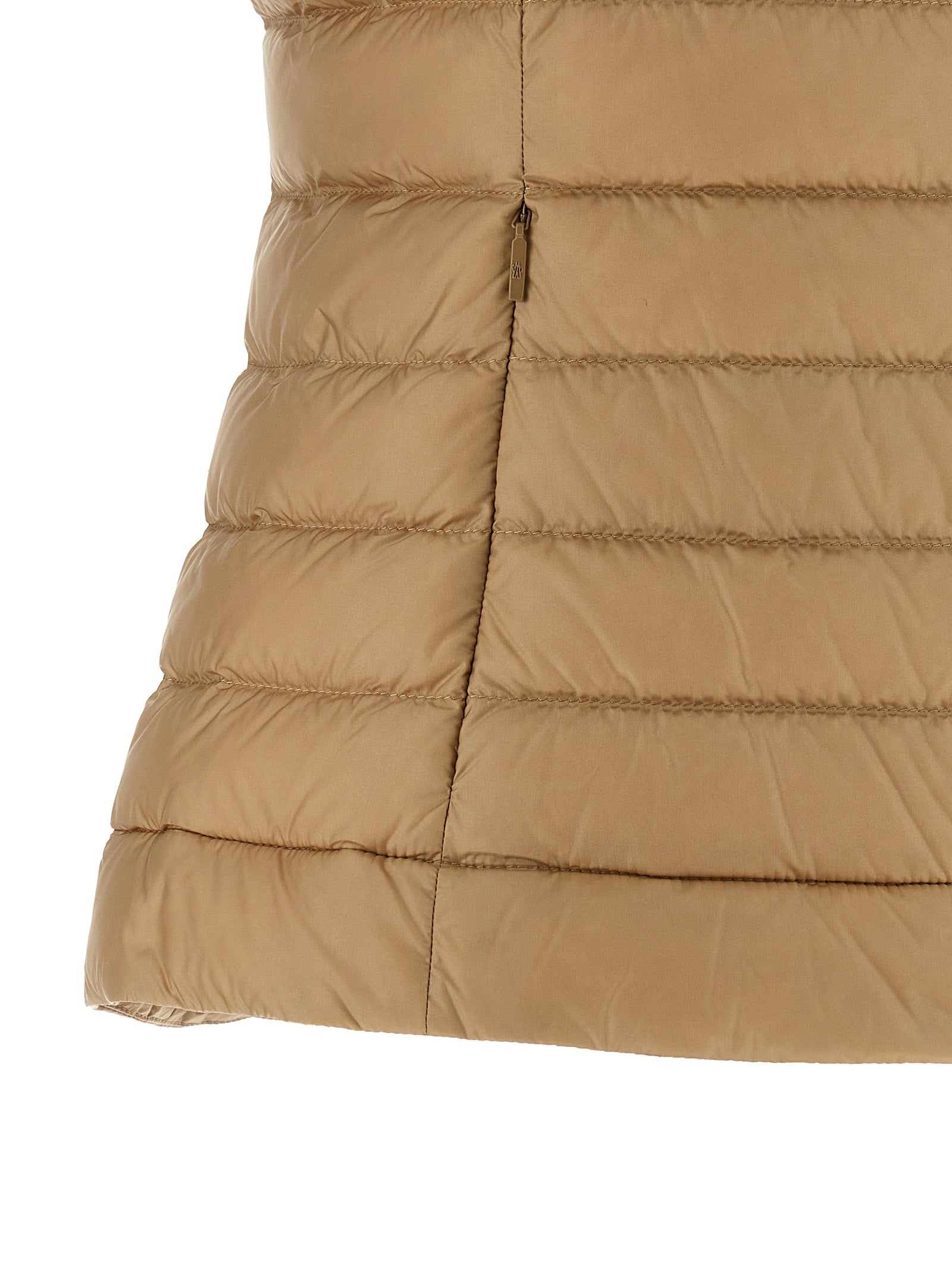Moncler Beige Polyamid Ärmellose Jacke