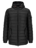 Moncler Schwarzer Parka aus Polyamid
