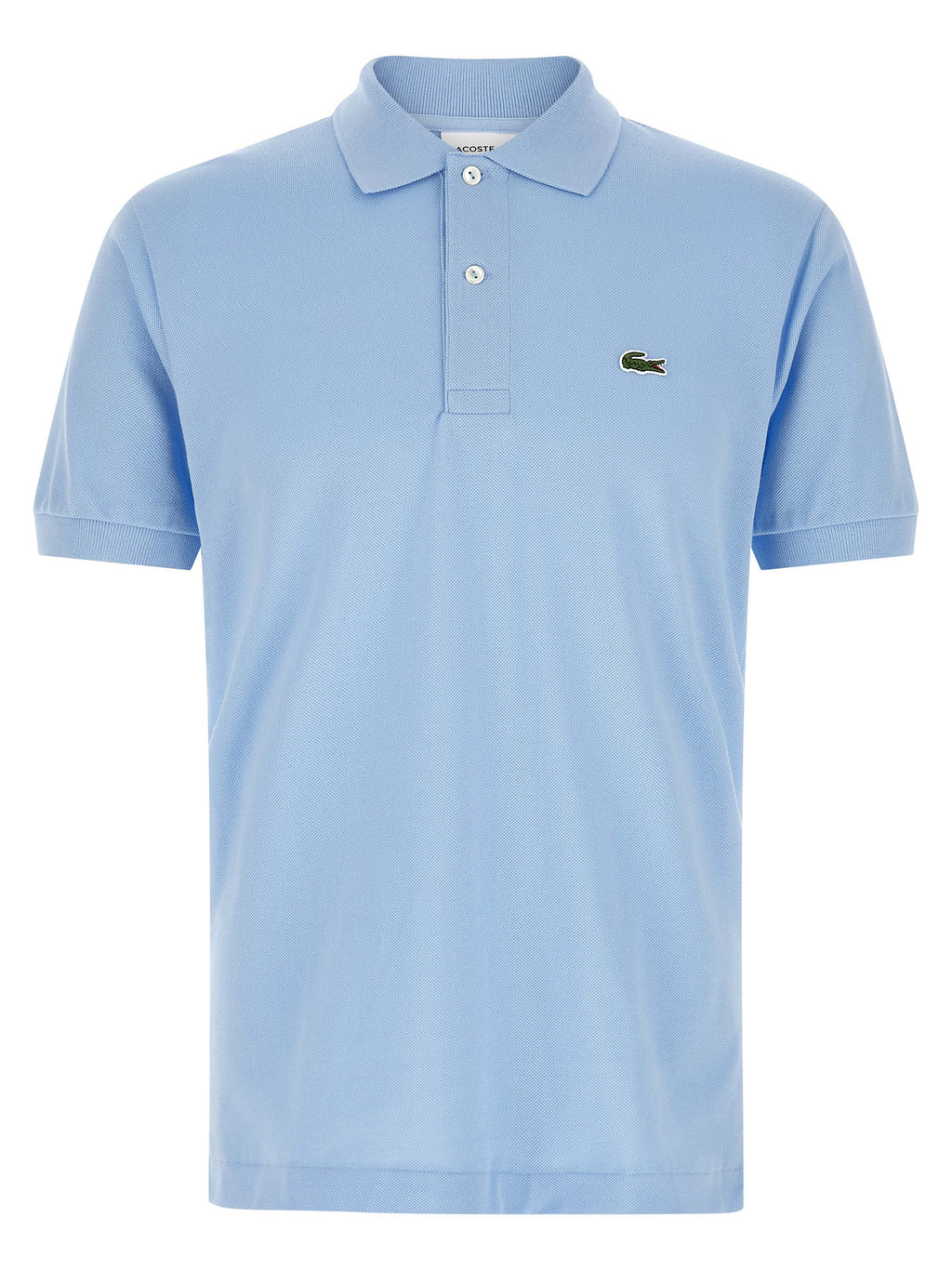 Lacoste Blaues Baumwoll-Polohemd