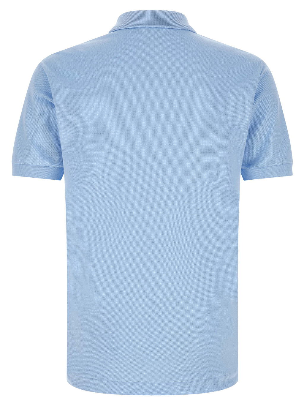 Lacoste Blaues Baumwoll-Polohemd
