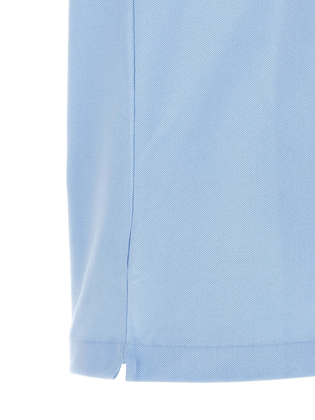 Lacoste Blaues Baumwoll-Polohemd