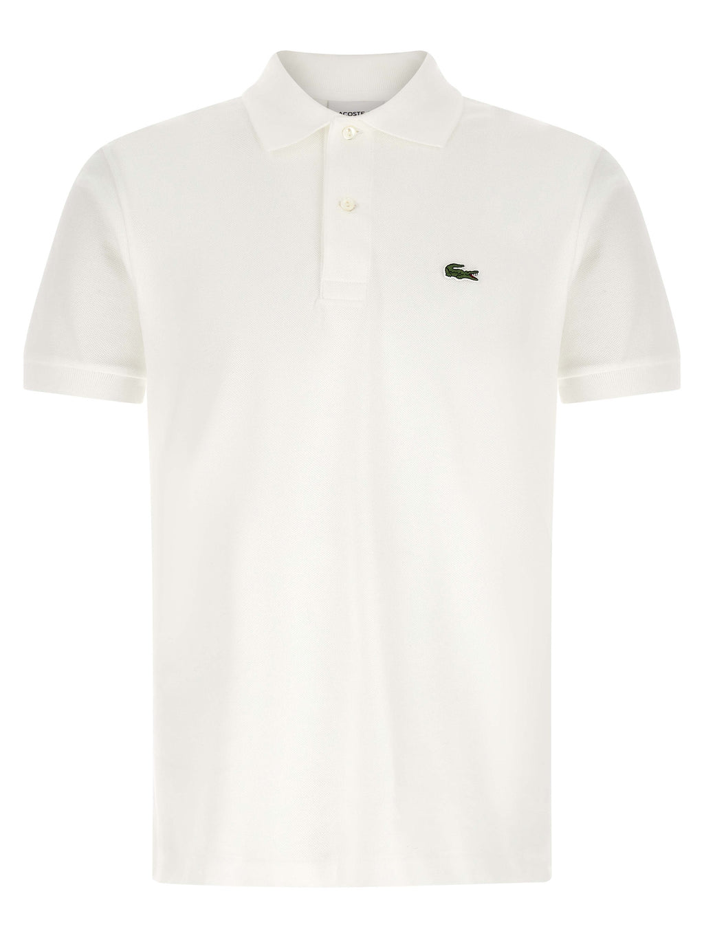 Lacoste Weißes Poloshirt aus Baumwolle