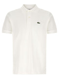 Lacoste Weißes Poloshirt aus Baumwolle