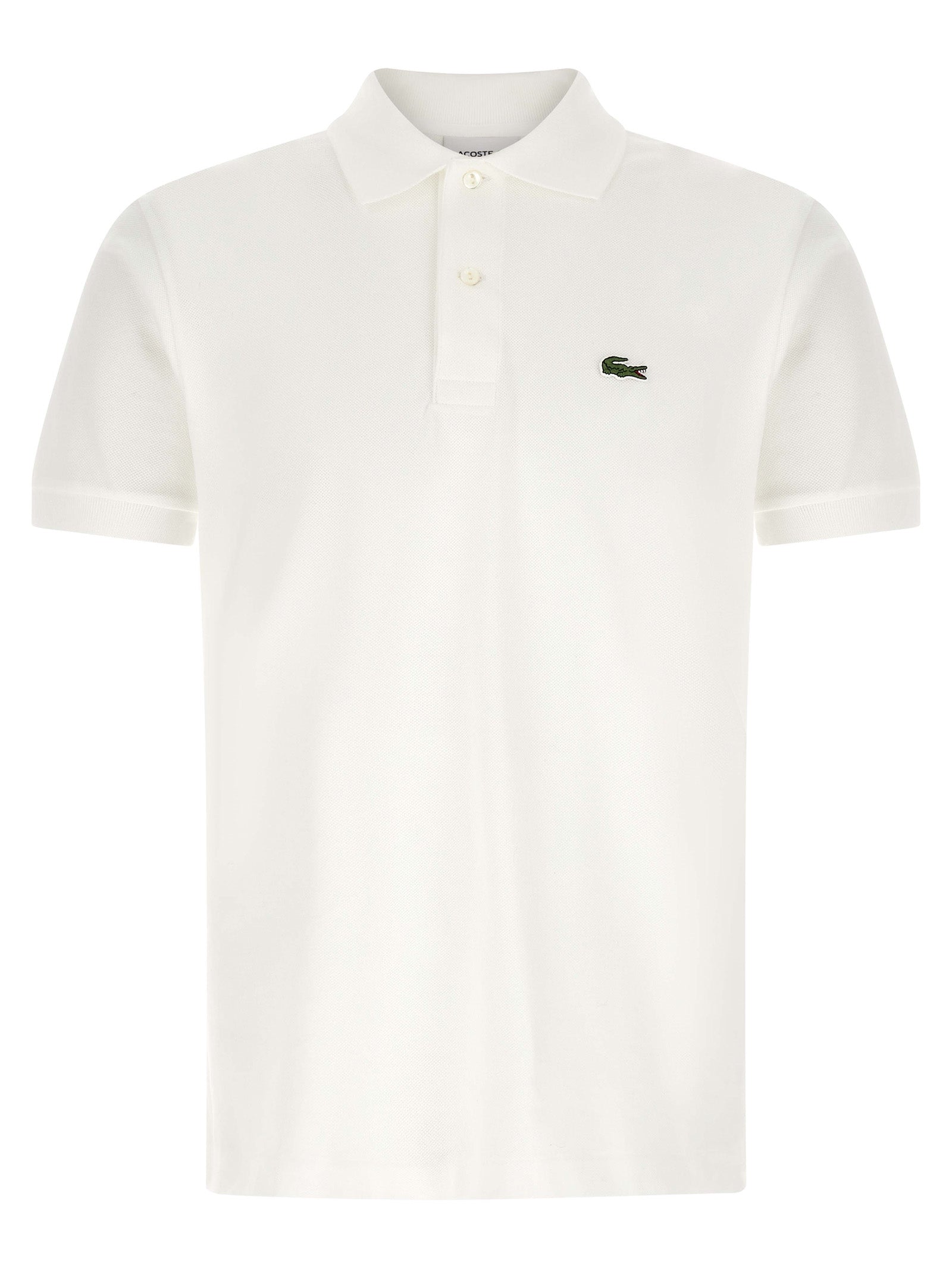 Lacoste Weißes Poloshirt aus Baumwolle