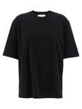 Ami Paris Schwarzes Baumwoll-T-Shirt